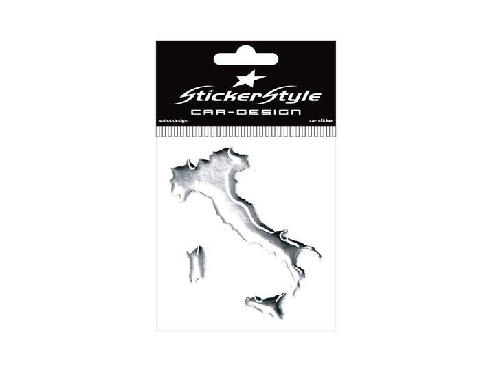 StickerStyle Sticker 3D- Italia chrom