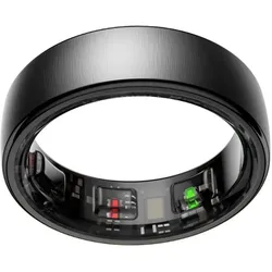 Nolatr Anello Intelligente Elite Nex (8, Schwarz), Smart Ring, Schwarz