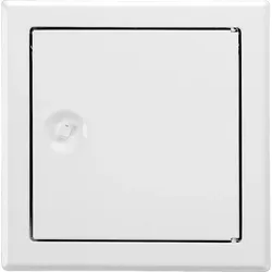 Revisionstür SOFTLINE weiß mit Vierkantverschluss Einbaumaß 600 x 600mm