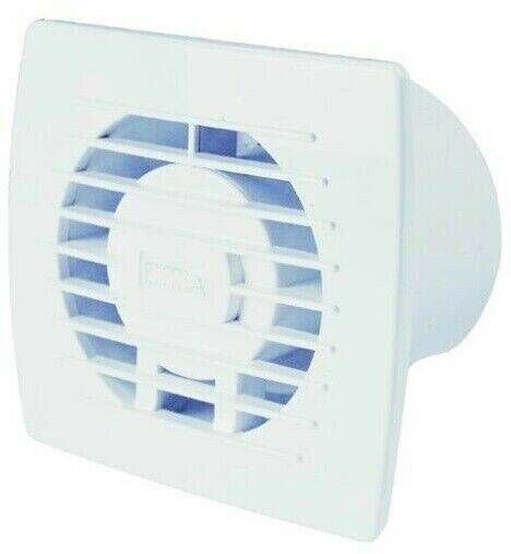 no brand Aspiratore Elettrico in ABS Temporizzato Diametro 100 e portata 100 m3/h