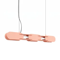 TH.783 Pendelleuchte CHAIN 91 pfirsich LED 3000K