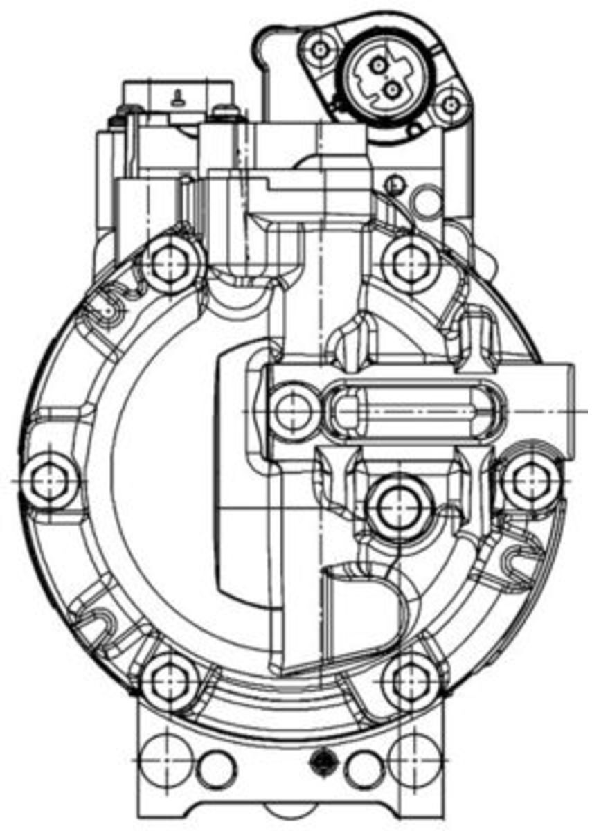 Klimakompressor MAHLE ACP 1453 000P