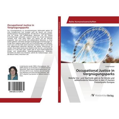 Occupational Justice in Vergnügungsparks, Taschenbuch von Linda Kanzler, AV Akademikerverlag, 978-620-2-21246-5