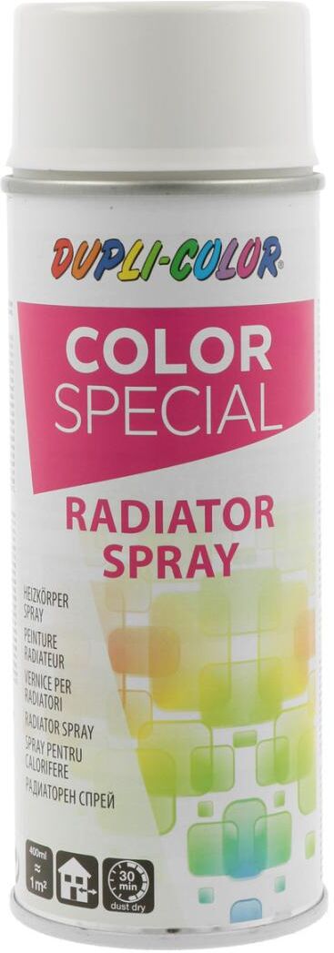 european aerosols DUPLI-COLOR COLOR SPECIAL RADIATOR SPRAY RAL 9010 reinweiß glanz, 400 ml