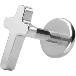 Titan Labret mit Push Fit KREUZ