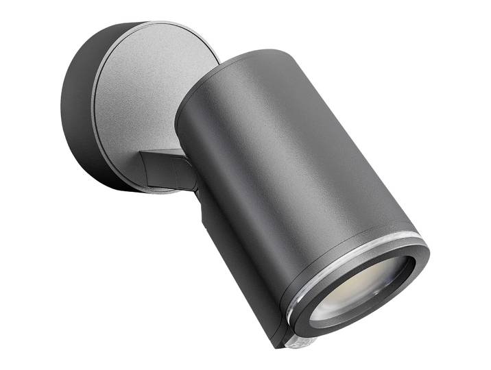 Designer-Sensorlampe Steinel Segura GU10 - Farbe: Anthrazit - LED - Lichtfarbe: Warmweiss - Material: Kunststoff- LED Energiesparlampe