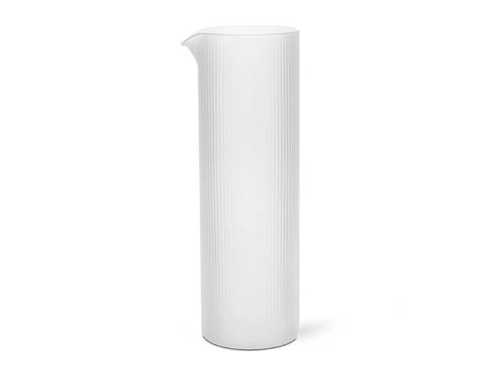 Ferm Living - Ripple Wasserkaraffe, 1,1 l, frosted