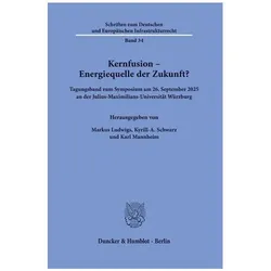Kernfusion - Energiequelle der Zukunft?, Fachbücher