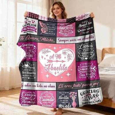 Uplift Picks Southwestern Aztec Throw Blanket Soft Tribal Boho Fleece 03 150x130 Cm