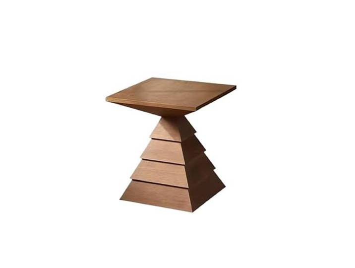 YCCHAH Sofatisch 45x45x50cm Moderne Wohnzimmermöbel, Vintage Bett Seitentisch für Schlafzimmer Wohnzimmer-Beistelltisch