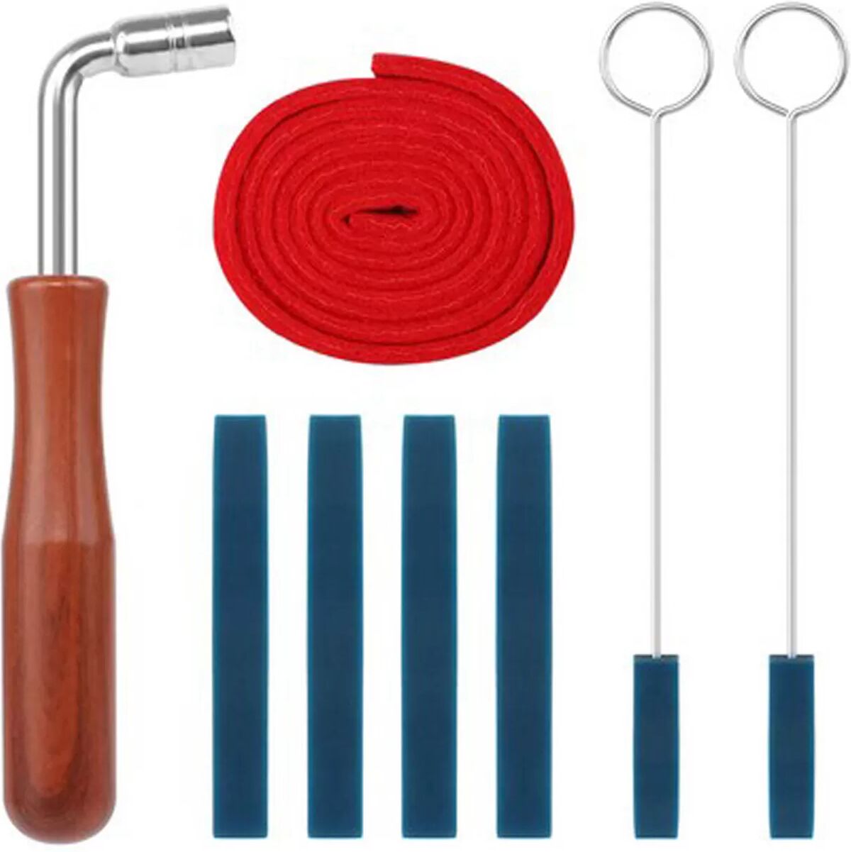 INF Kit d'accord de piano professionnel de 8 pièces avec sourdines et clé