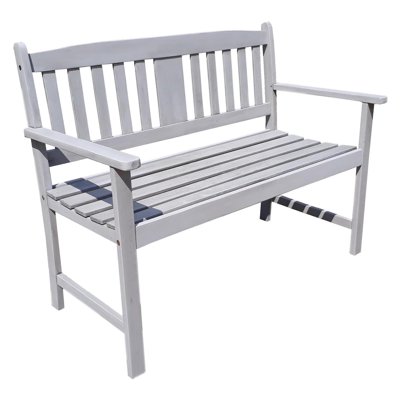 Garden Pleasure Gartenbank Stirling grau (985227)