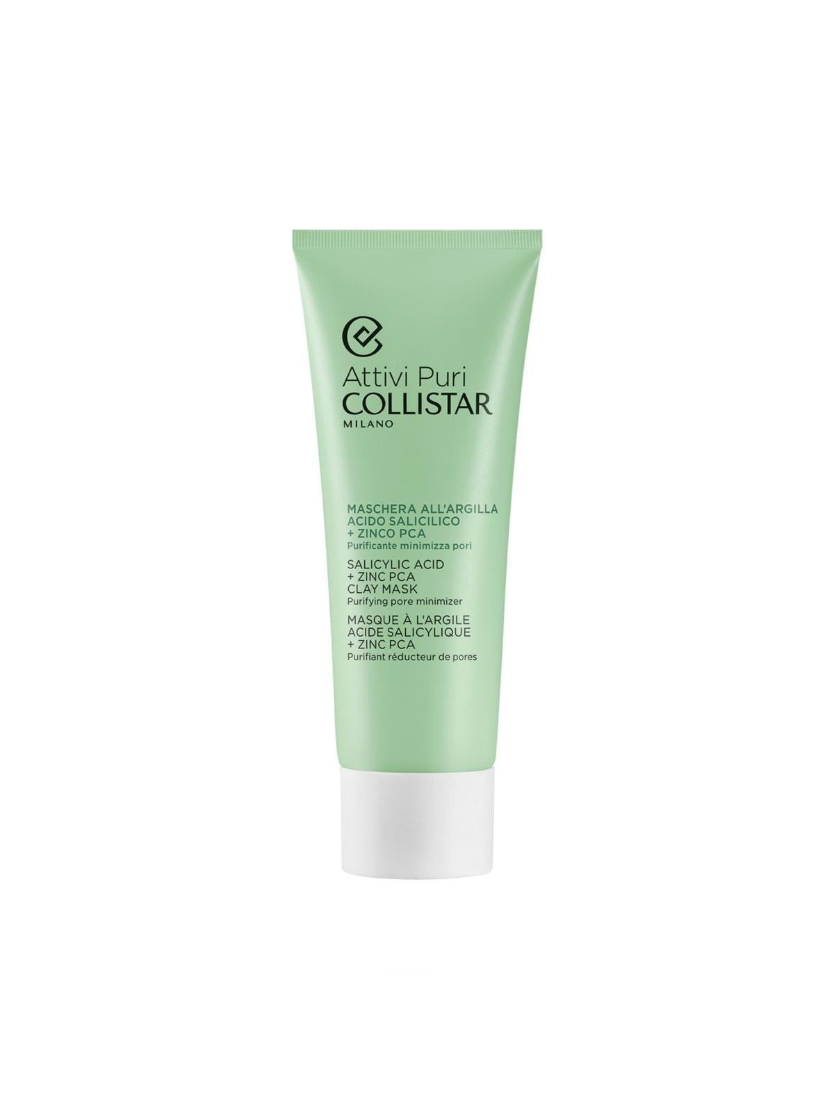Collistar Attivi Puri Salicylic Acid + Zinc PCA Clay Mask