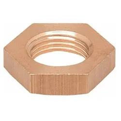 Rotguss Gewindefitting Gegenmutter 1/2"