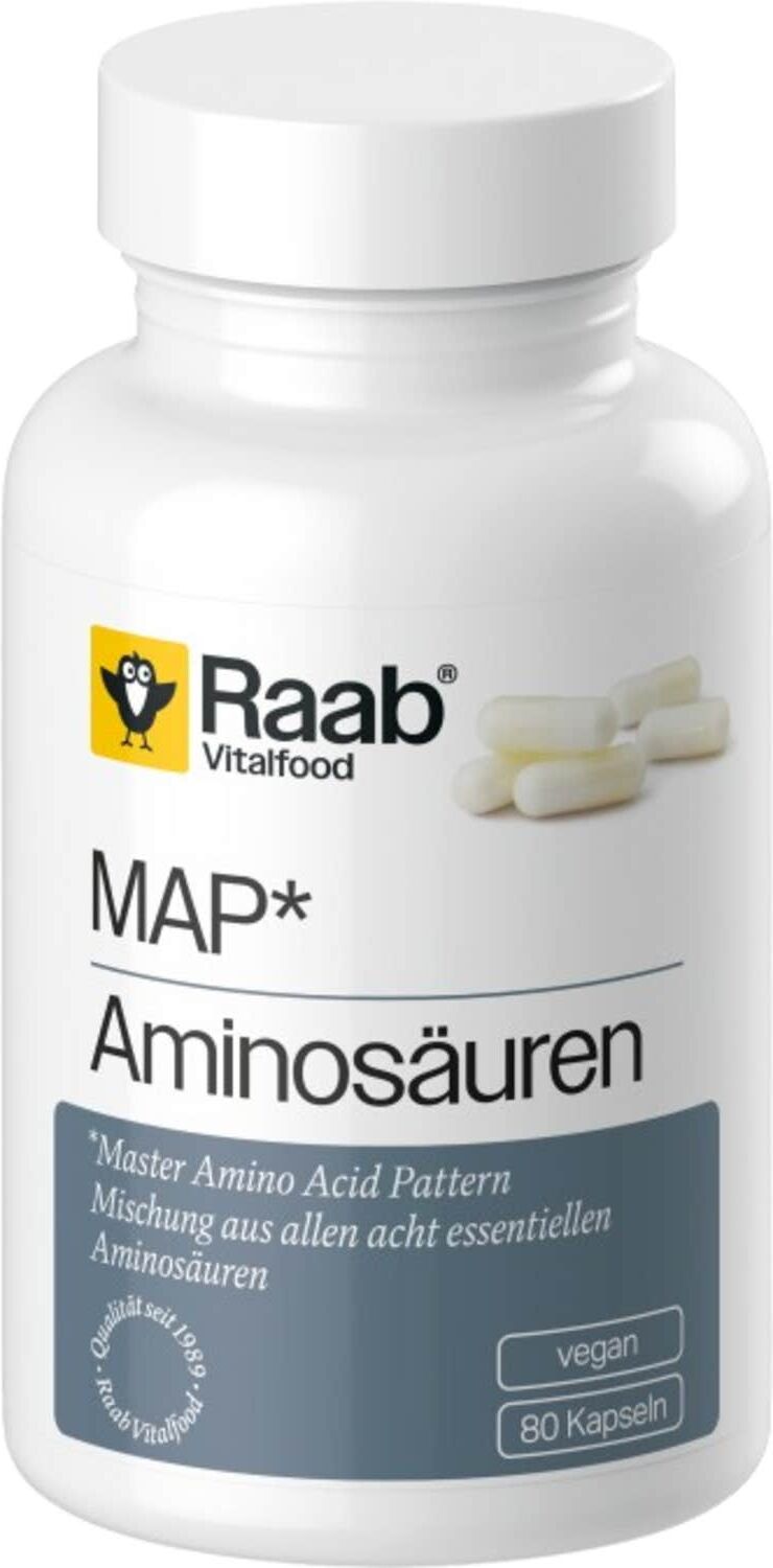 Raab Vitalfood Aminoácidos Map 80caps