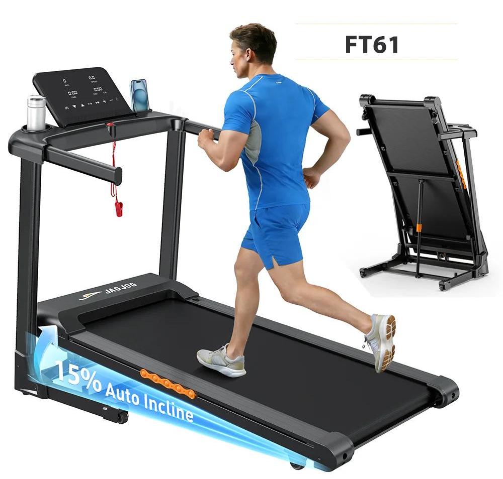 Laufband, 18% automatische Steigung, intelligente App-Integration, FT61