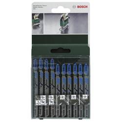 Bosch Accessories 2609256745 10tlg. Stichsägeblatt-Set T-Schaft T 118 A (2x); T 118 B (2x); T 118 G (2x); T 127 D (2x); T 227 D (2x) 1 Set