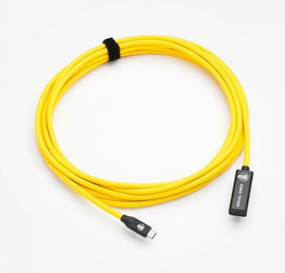 Cobra Tether CobraTether Câble d'extension USB-C 5m jaune