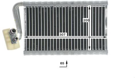 Mahle Verdampfer, Klimaanlage Behr Hella Service *** Premium Line Ae167000p Für Mercedes