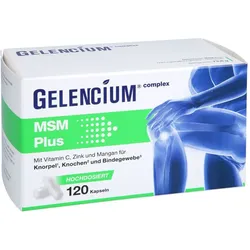 GELENCIUM MSM Plus Kapseln+Vitamin C hochdosiert