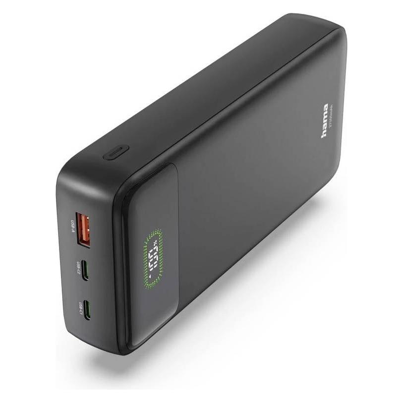 Hama PD27-W65 (27000 mAh, 65 W, 99.90 Wh) (00201781)