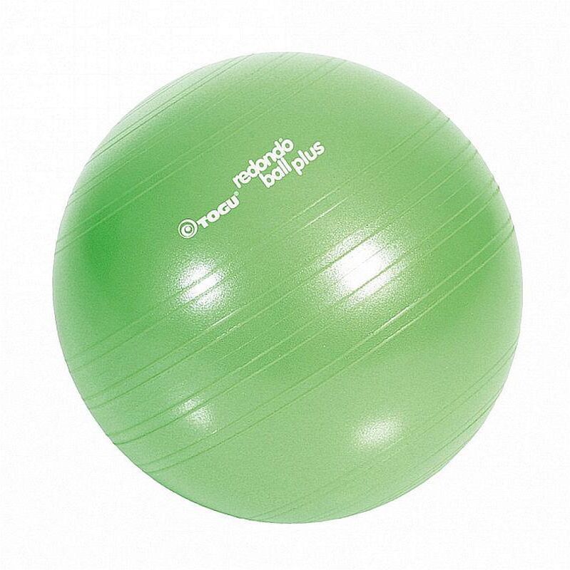 Gymnastikball TOGU "Redondo Plus", grün, BälleØ:38cm, Materialmix, Gymnastikball, Ø:38cm grün Einheitsgröße