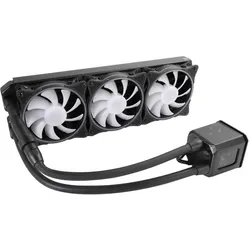 Alphacool Eisbaer Aurora 360mm CPU - Noir ARGB V1.1, CPU Wasserkühler, Schwarz