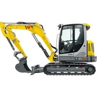 3559 SUPER Wacker Neuson ET65 Kettenbagger, Modellfahrzeug gelb/grau