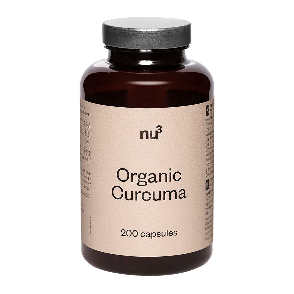 nu3 Kurkuma Bio 450mg 200 St Kapseln
