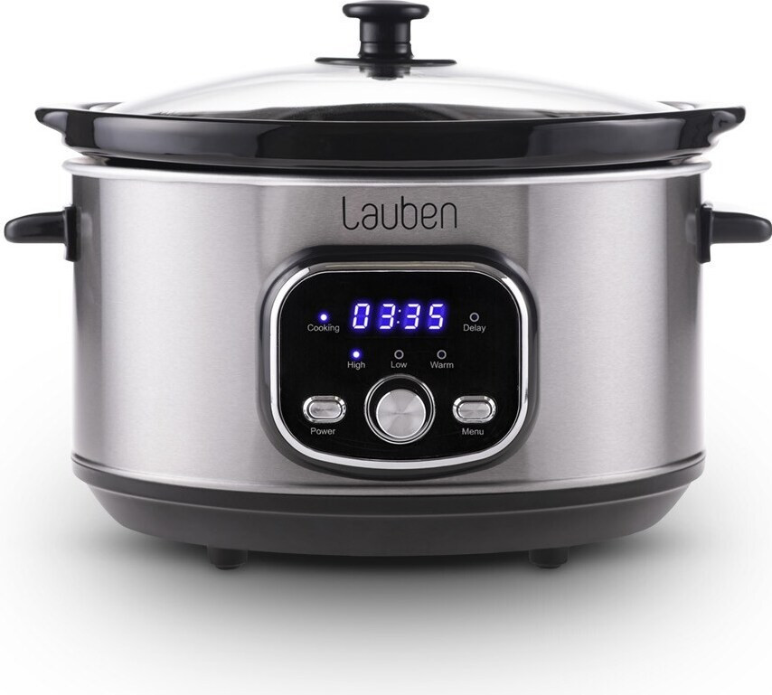 Lauben Slow Cooker 3,5 l LBNSC3500SB met Keramische Pot