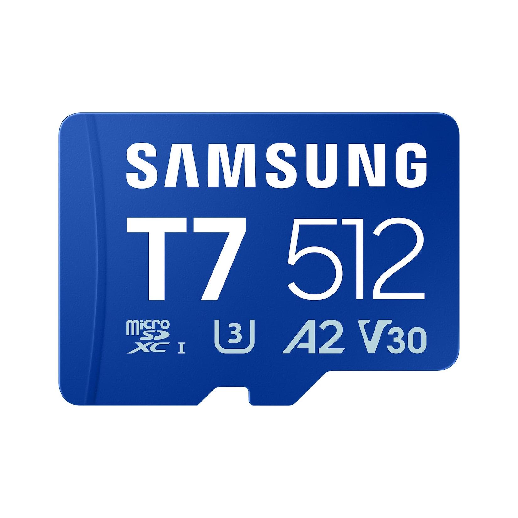 Samsung T7 microSDXC™ UHS-I Speicherkarte - 512 GB