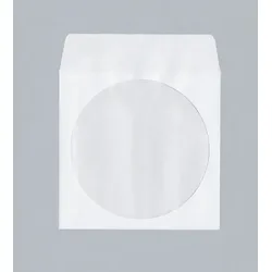 100 CD-Papiertasche mit Klappe