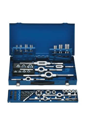 Eventus by Exact 20333 EB 3 Einschnittgewindebohrer-Set 42teilig metrisch DIN 352 HSS 1 Set