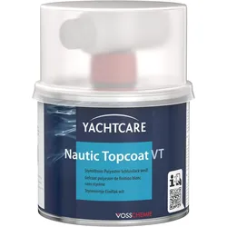 Yachtcare Nautic Topcoat VT 500g, weiß - leicht zu verarbeitender Polyester Schlusslack