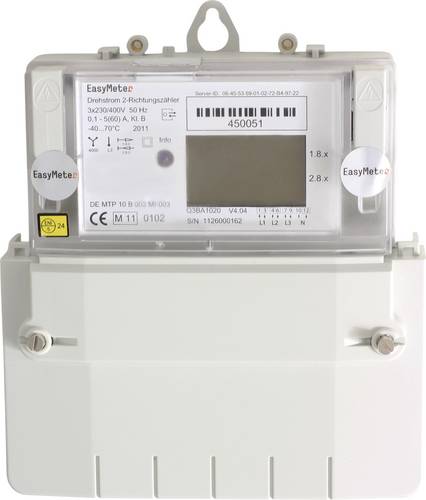 Counttec Q3BA1000 Q3BA1000 Drehstromzähler digital 5A 1St.