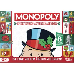 Hasbro - Monopoly Spielfiguren-Adventskalender