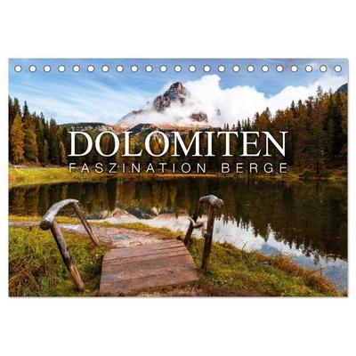 Die Dolomiten - Faszination Berge (Tischkalender 2027 DIN A5 quer), CALVENDO Monatskalender