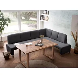 Exxpo by Gala Eckbank Intenso Cord Anthracite 3-Sitzer