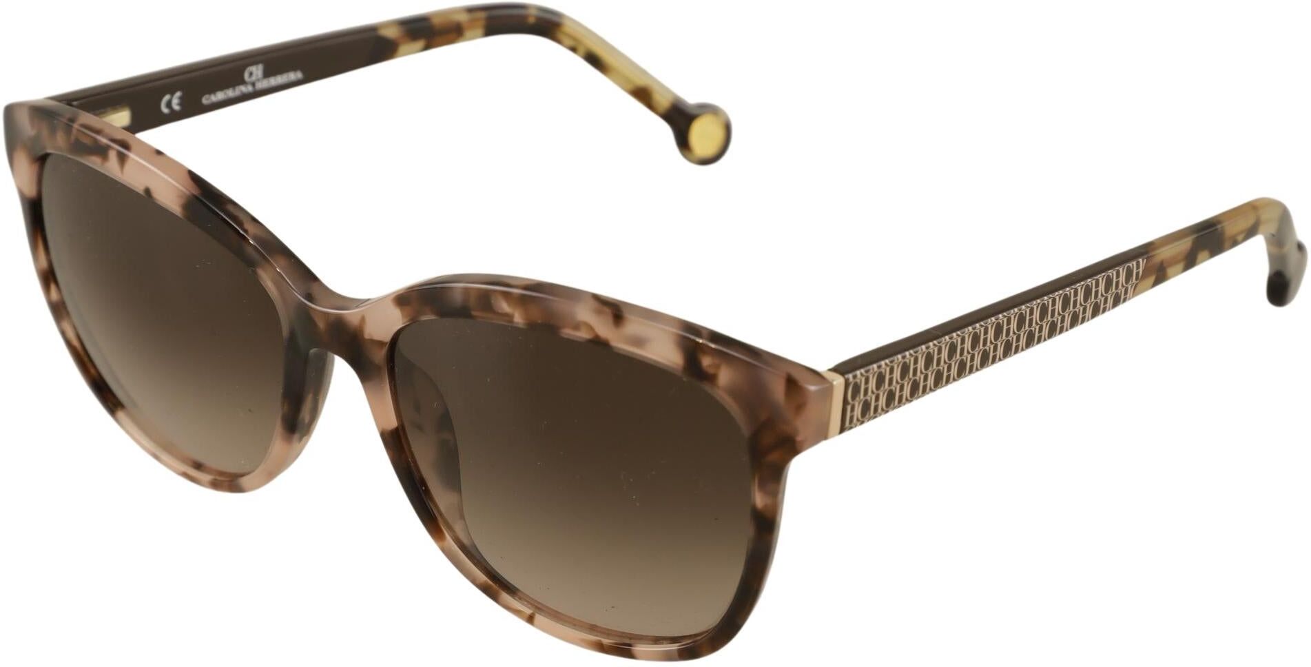 Carolina Herrera Damen Sonnenbrille, Braun - Second Hand