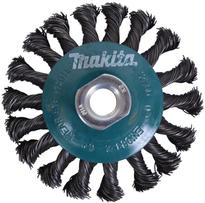 Brosse ronde nouée Makita 100mm (D-39861) (D-39861)