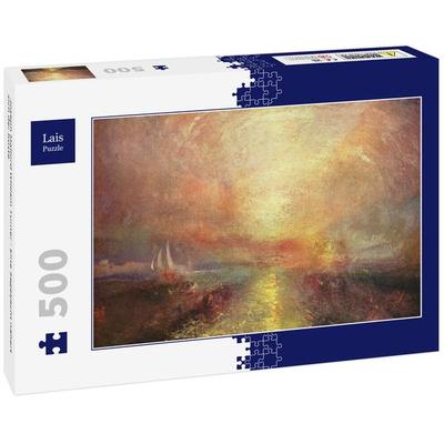 Lais Puzzle Joseph Mallord William Turner - Eine Segeljacht nähert sich der Küste 500 Teile