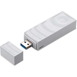 Acer WLAN-AX USB-Stick Wave D7 Wi-Fi 7 (USB, USB 3.0), Netzwerk Adapter, Weiss