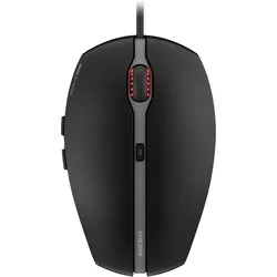 Cherry Gentix 4K (Kabelgebunden), Maus, Schwarz
