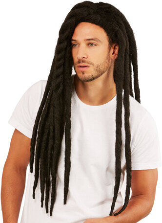 Langhaarperücke "Dreadlocks", schwarz