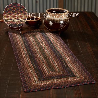 VHC Brands Beckham Jute Rect Runner 13x36