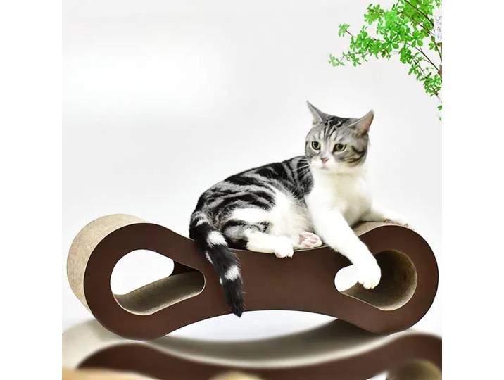 Planche à gratter ultime pour chat, lit confortable pour chat, réversible, en carton, pour la Protection des meubles