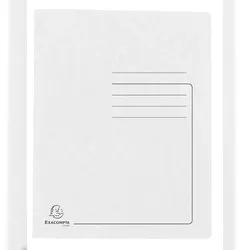 Exacompta 39982E 25x Schnellhefter aus Colorspan 355g/m2, A4 - Weiß