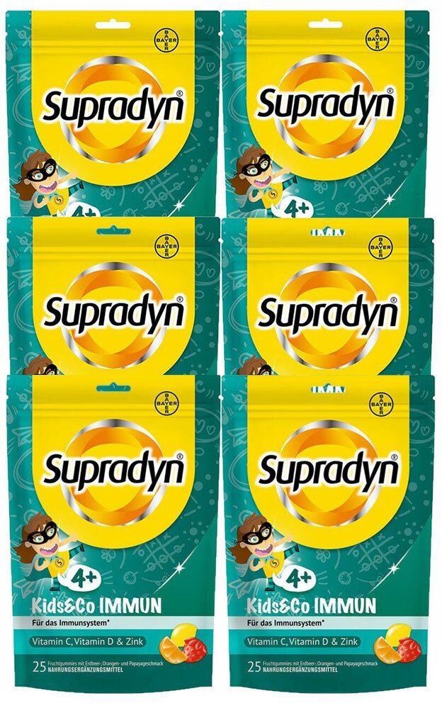 Supradyn® Kids & Co Immun 6-er Set 6x25 St Bonbons