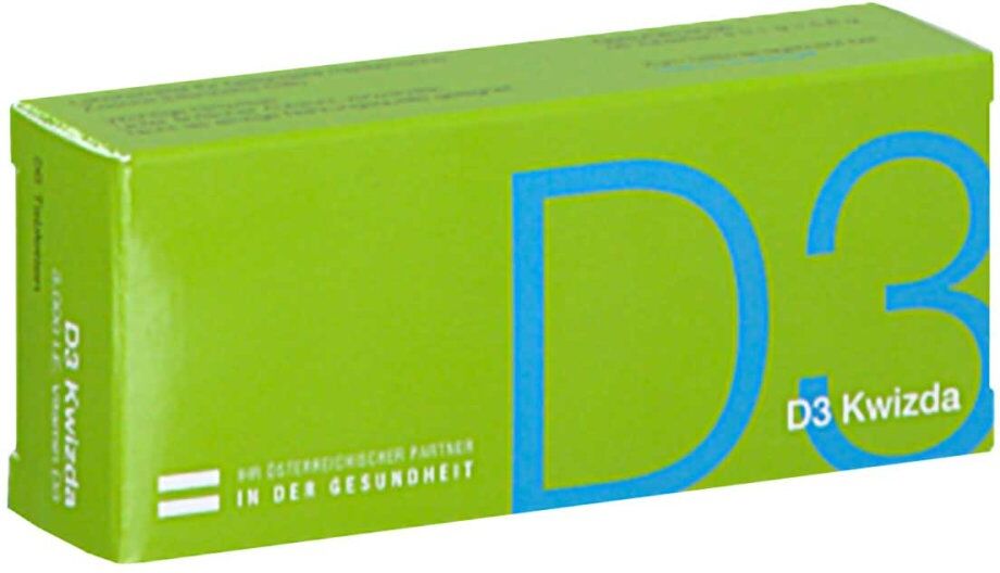 D3 Kwizda Tabletten 3.000 I.E. Tabletten 56stk