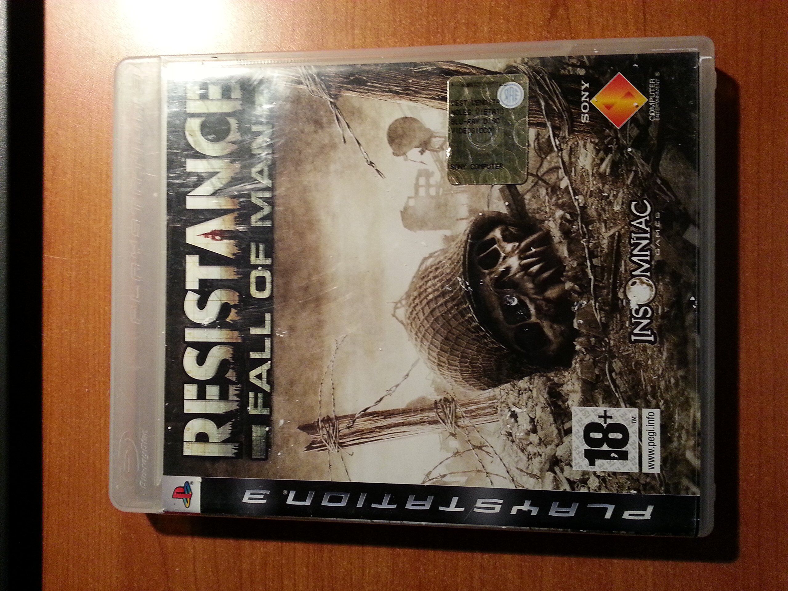 Playstation - Playstation Resistance: Fall of Man (UK/Sticker) - Preis vom 27.09.2026 03:53:48 h